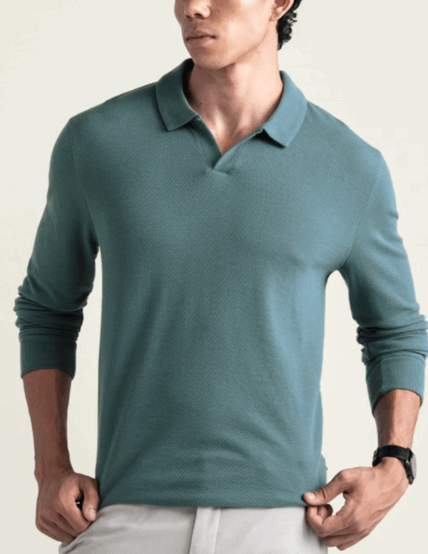 Full Sleeve Polo T Shirt